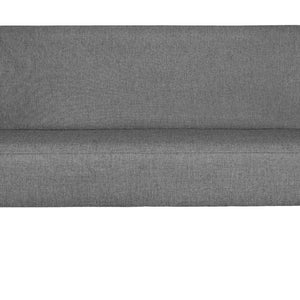 sofa 3-osobowa Lasse tkanina; 155x60x82 cm (SxGxW); szary melanż