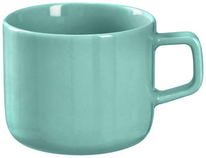 Kaffee-Obertasse Alegria; 250ml, 8.3x7.3 cm (ØxW); turkusowy; okrągły; 6 sztuka / opakowanie