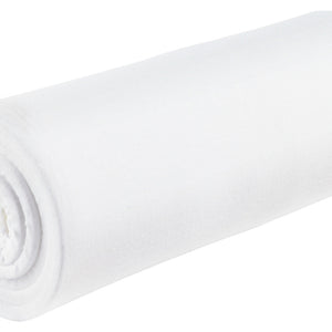 prześcieradło z gumką Jersey; 90-100x190-200 cm (SxD); biały; 10 sztuka / opakowanie