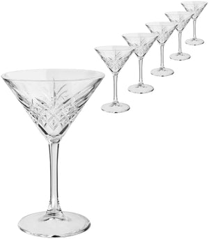 kieliszek do koktajli/martini Timeless; 230ml, 11.6x17.2 cm (ØxW); transparentny; 6 sztuka / opakowanie