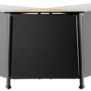 Outdoortisch Baruba Eckelement außen; 87x43x89 cm (DxSxW); Platte dąb/naturalny