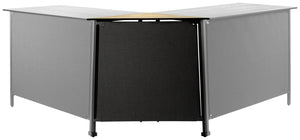 Outdoortisch Baruba Eckelement außen; 87x43x89 cm (DxSxW); Platte dąb/naturalny