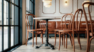 Tischsäule Vintage; 51x51x72 cm (SxDxW); czarny