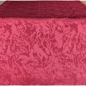 bieżnik Marmor; 40x130 cm (SxD); burgund; prostokątny; 2 sztuka / opakowanie
