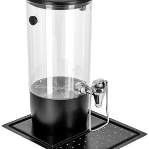 dyspenser Hampton pojedynczy GN 1/2 i 2x wkład chłodzący; 4000ml, 26.5x32.5x42 cm (DxSxW); czarny