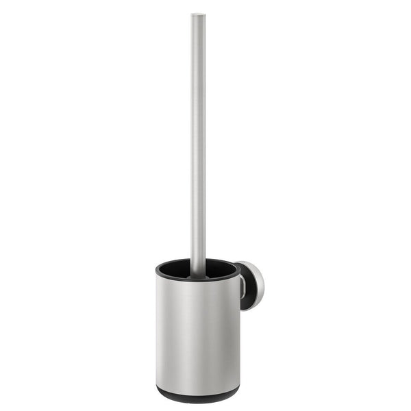 szczotka do WC Cooper z uchwytem ze szczotkowanej stali nierdzewnej / czarna; 12.1x39.1x12.1 cm (DxWxG); srebro/czarny
