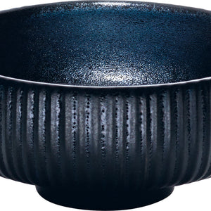 Schüssel rund Nara Relief schwarz 16cm/0.71l; 710ml