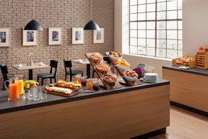 karafka Tarik; 1300ml, 9x20 cm (ØxW); transparentny; okrągły; 1 l Füllstrich