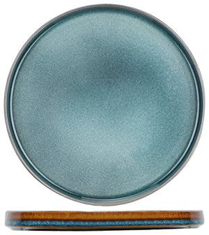talerz płytki Quintana; 27.5 cm (Ø); niebieski; okrągły; 4 sztuka / opakowanie
