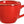 filiżanka do espresso Sidina; 80ml, 6.5x5 cm (ØxW); czerwony; okrągły; 6 sztuka / opakowanie