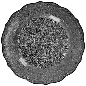 talerz płaski Antiqus; 21 cm (Ø); szary; okrągły; 6 sztuka / opakowanie