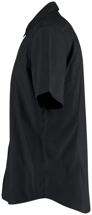 Hemd Kurzarm Porter Regular Fit; Kleidergröße 37/38; czarny