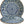 miseczka Alhambra; 220ml, 13x3.5 cm (ØxW); niebieski/biały/brązowy; okrągły; 12 sztuka / opakowanie