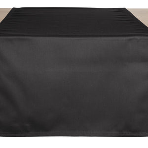 bieżnik Oblia; 40x130 cm (SxD); czarny; prostokątny; 6 sztuka / opakowanie