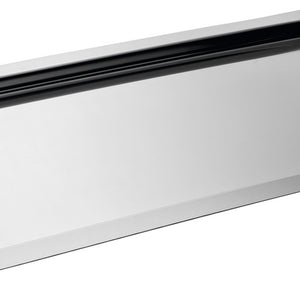 taca Sektion; 53x32.5x1.5 cm (DxSxW); srebro; prostokątny