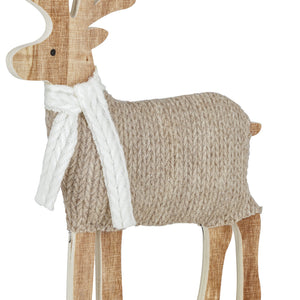 Hirsch Agresa; 26x6x30.5 cm (DxSxW); beżowy/biały/naturalny