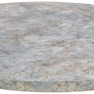 blat Topalit okrągły; 60 cm (Ø); beton/niebieski; okrągły