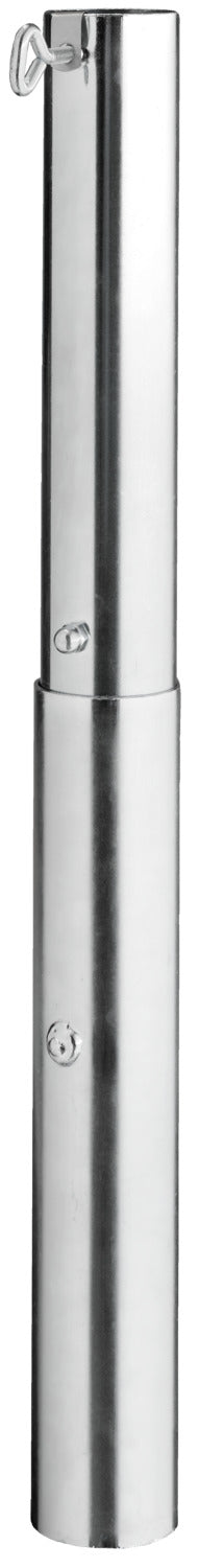 Bodenhülse Universal; 6x72 cm (ØxW); srebro