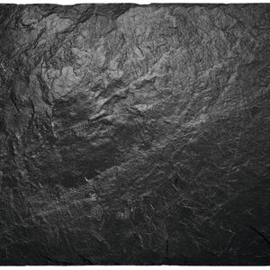 taca z łupka naturalnego Patara prostokątna bez uchwytu; 40x30x0.5 cm (DxSxW); czarny; prostokątny; 2 sztuka / opakowanie