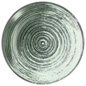 talerz płaski Etana; 17 cm (Ø); biały/antracyt; okrągły; 6 sztuka / opakowanie