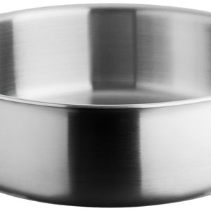 garnek do pieczenia Livonia; 7000ml, 32x10 cm (ØxW); srebro; okrągły