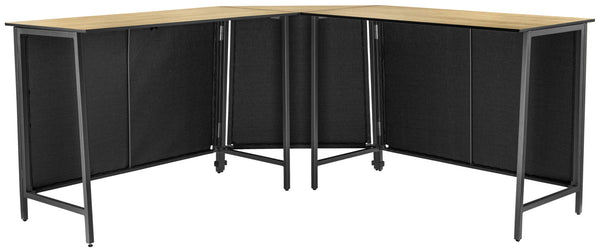 Outdoortisch Baruba Element gerade; 120x62x89 cm (DxSxW); Platte dąb/naturalny