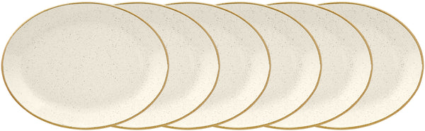 półmisek Sidina owalny; 31x23.5x3.1 cm (DxSxW); beżowy; owalny; 6 sztuka / opakowanie