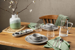 karafka Tarik; 1300ml, 9x20 cm (ØxW); transparentny; okrągły; 1 l Füllstrich