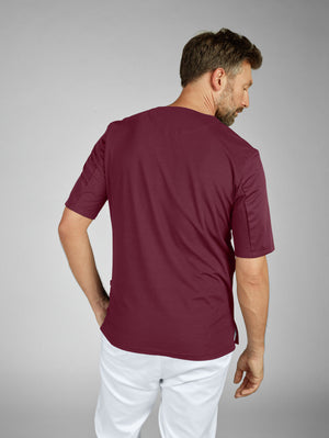 Herrenkasack Calva; Kleidergröße XL; ciemny czerwony