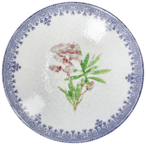 Teller tief Nonna mit Dekor; 700ml, 21.5x5 cm (ØxW); niebieski/biały/rosé; okrągły; 6 sztuka / opakowanie