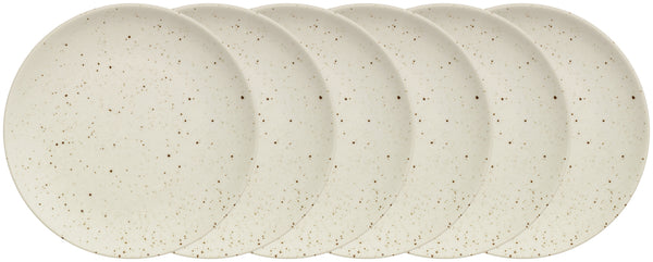 talerz płaski Alessia; 20.5 cm (Ø); beżowy; okrągły; 6 sztuka / opakowanie