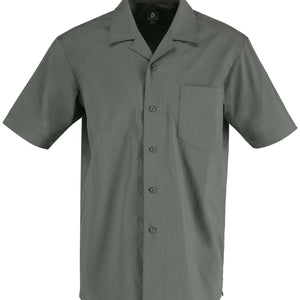 Hemd Kurzarm Magnum Comfort Fit; Kleidergröße 37/38; ciemny szary