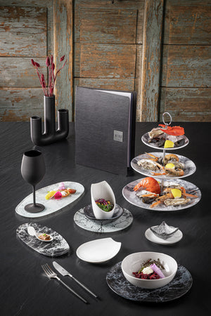 miska Ovalize; 550ml, 16x5.3 cm (ØxW); biały; okrągły; 6 sztuka / opakowanie
