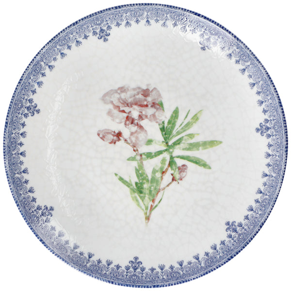 Teller flach  Nonna mit Dekor; 31 cm (Ø); niebieski/biały/rosé; okrągły; 6 sztuka / opakowanie