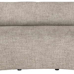 Sofa Tesilo 3-Sitzer; 200x88x75 cm (SxGxW); siedzisko taupe