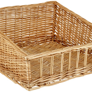 koszyk bufetowy WBK; 50x48x15 cm (DxSxW); naturalny; prostokątny