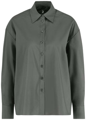 Bluse Langarm Beatris Comfort Fit; Kleidergröße S; ciemny szary