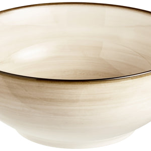 miska Limaro; 700ml, 16x6.4 cm (ØxW); brązowy; okrągły; 4 sztuka / opakowanie