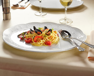 półmisek Menuett owalny; 29x21.5 cm (DxS); biały; owalny; 4 sztuka / opakowanie