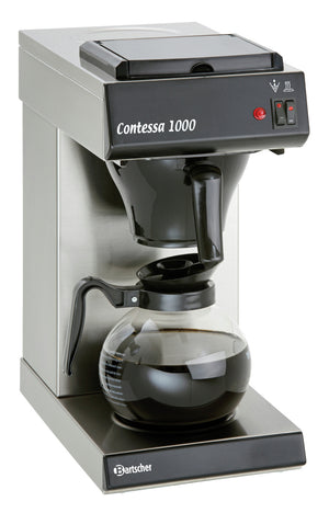 ekspres do kawy Contessa 1000; 1800ml, 21.5x46x38.5 cm (SxWxG); czarny/srebro