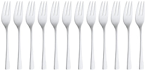 widelec do ciasta Hamburg; 15 cm (D); srebro, Griff srebro; 12 sztuka / opakowanie