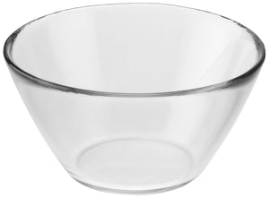 miska szklana Basic; 450ml, 13x6.5 cm (ØxW); transparentny; 6 sztuka / opakowanie