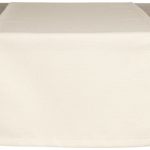 bieżnik Ambita ze strukturą; 40x130 cm (SxD); szampan; prostokątny