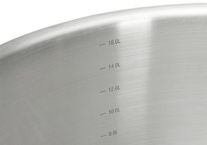 Bratentopf Prim Appety; 36 cm (Ø); srebro
