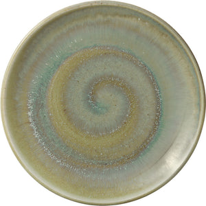 Teller flach Perfect Match coup Thyme; 21x2.3 cm (ØxW); zielony/brązowy antyk; okrągły; 6 sztuka / opakowanie