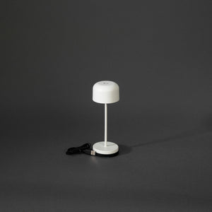 lampa stołowa LED Lille mini; 7.5x20 cm (ØxW); biały