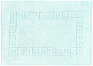 dywanik łazienkowy Athen z bordiurą; 50x70 cm (SxD); zielony