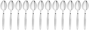 łyżka do kawy Basic; 13.7 cm (D); srebro, Griff srebro; 12 sztuka / opakowanie