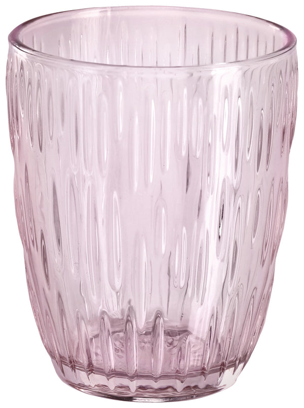 Universalglas Kalea; 280ml, 8x9.8 cm (ØxW); różowy; 6 sztuka / opakowanie