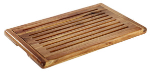 Brotschneidebrett Akazia; 60x40x2 cm (DxSxW); brązowy
